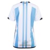 Officiële Voetbalshirt Argentinië 3 Star Thuis WK 2022 - Dames